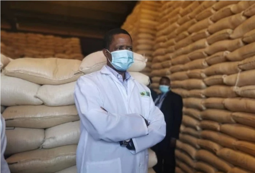 Government to buy 1 million metric tonnes of Maize this year for Strategic Reserves-President Lungu